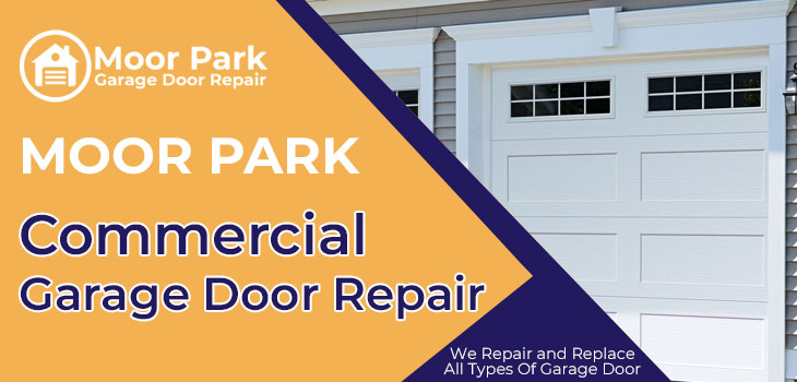 commercial garage door repair in Moorpark